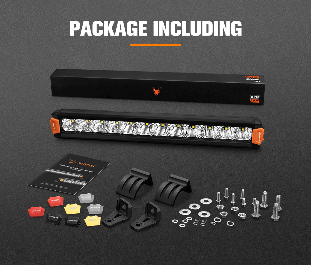 Lightfox Vega Series ไฟ LED ขนาด 14 นิ้ว 1Lux@319m IP68 7,548LM