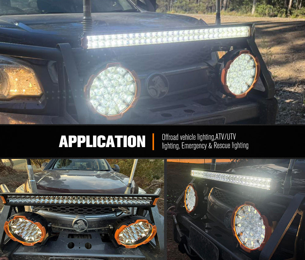Lightfox Rigel Series ไฟ LED ขนาด 30 นิ้ว 1Lux@612m IP68 22,644LM