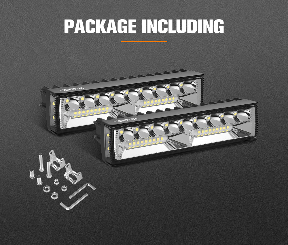 ไฟทำงาน LED Lightfox 6 นิ้ว 1Lux@300m IP68 10,098 ลูเมน