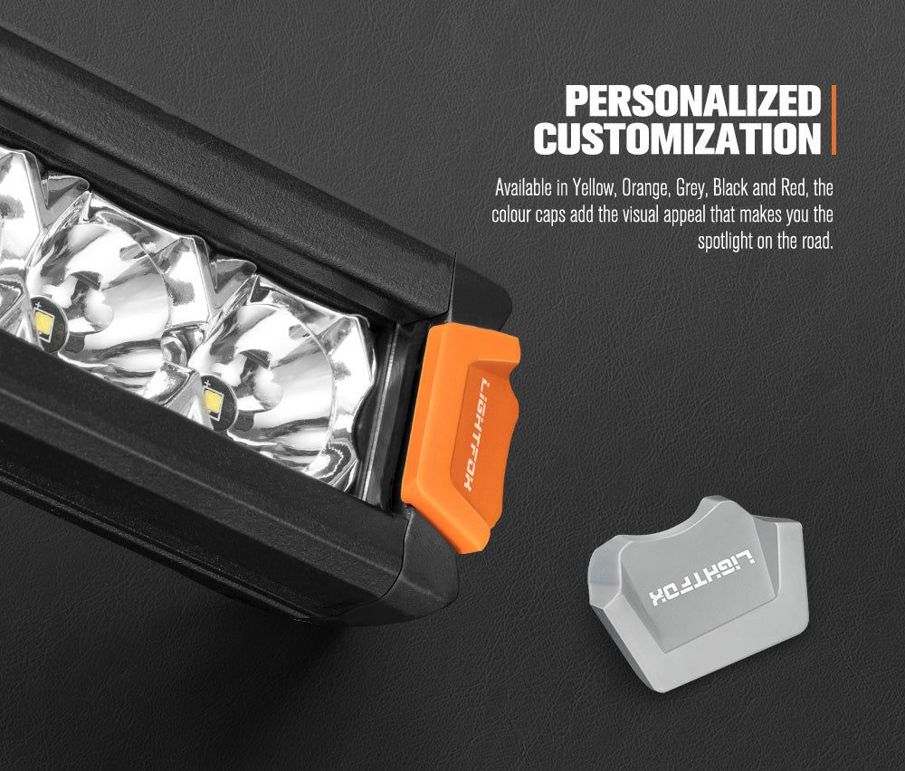 ไฟ LED Lightfox Vega Series ขนาด 8 นิ้ว ความสว่าง 1Lux@606m IP68 ความสว่าง 8,856LM