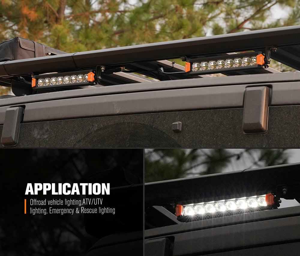 ไฟ LED Lightfox Vega Series ขนาด 8 นิ้ว ความสว่าง 1Lux@606m IP68 ความสว่าง 8,856LM