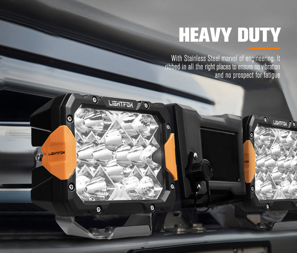 ไฟ LED ขับขี่ Lightfox Pegasus 9 นิ้ว 1Lux@906m IP68 11,390LM