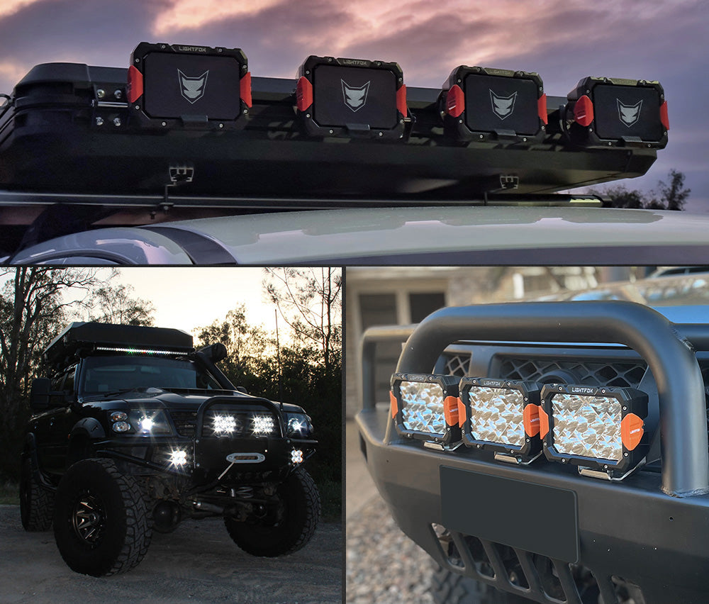 ไฟขับเคลื่อน LED Lightfox Pegasus 9 นิ้ว ความสว่าง 1 ลักซ์ ที่ระยะ 820 เมตร มาตรฐาน IP68 ความสว่าง 13,560 ลูเมน