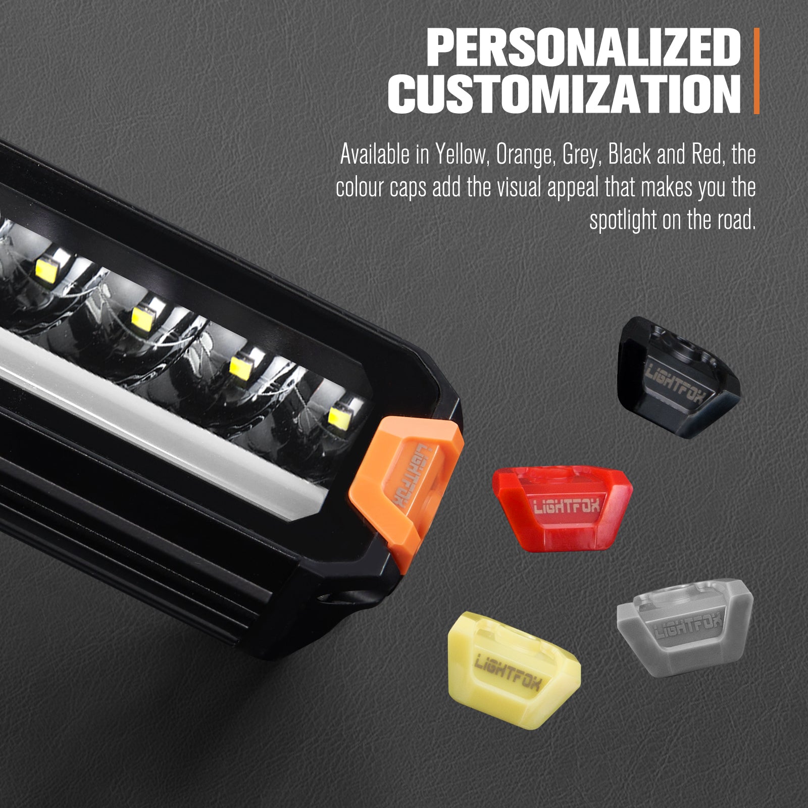 ไฟ LED Lightfox รุ่น 40 นิ้ว แสงโค้ง 1 Lux@735m มาตรฐาน IP68 ความสว่าง 18,700 LM