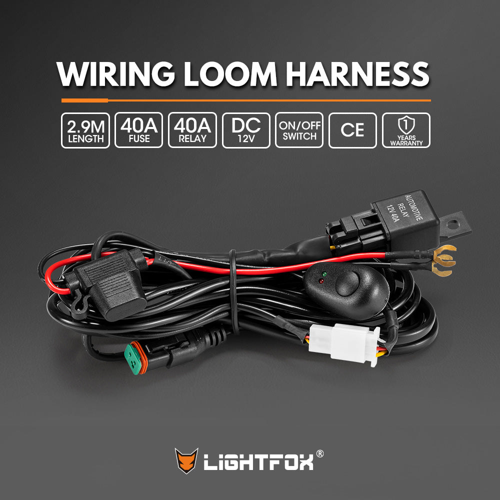 สายไฟ Lightfox ขั้วต่อ DT 2 พินสำหรับแถบไฟ LED