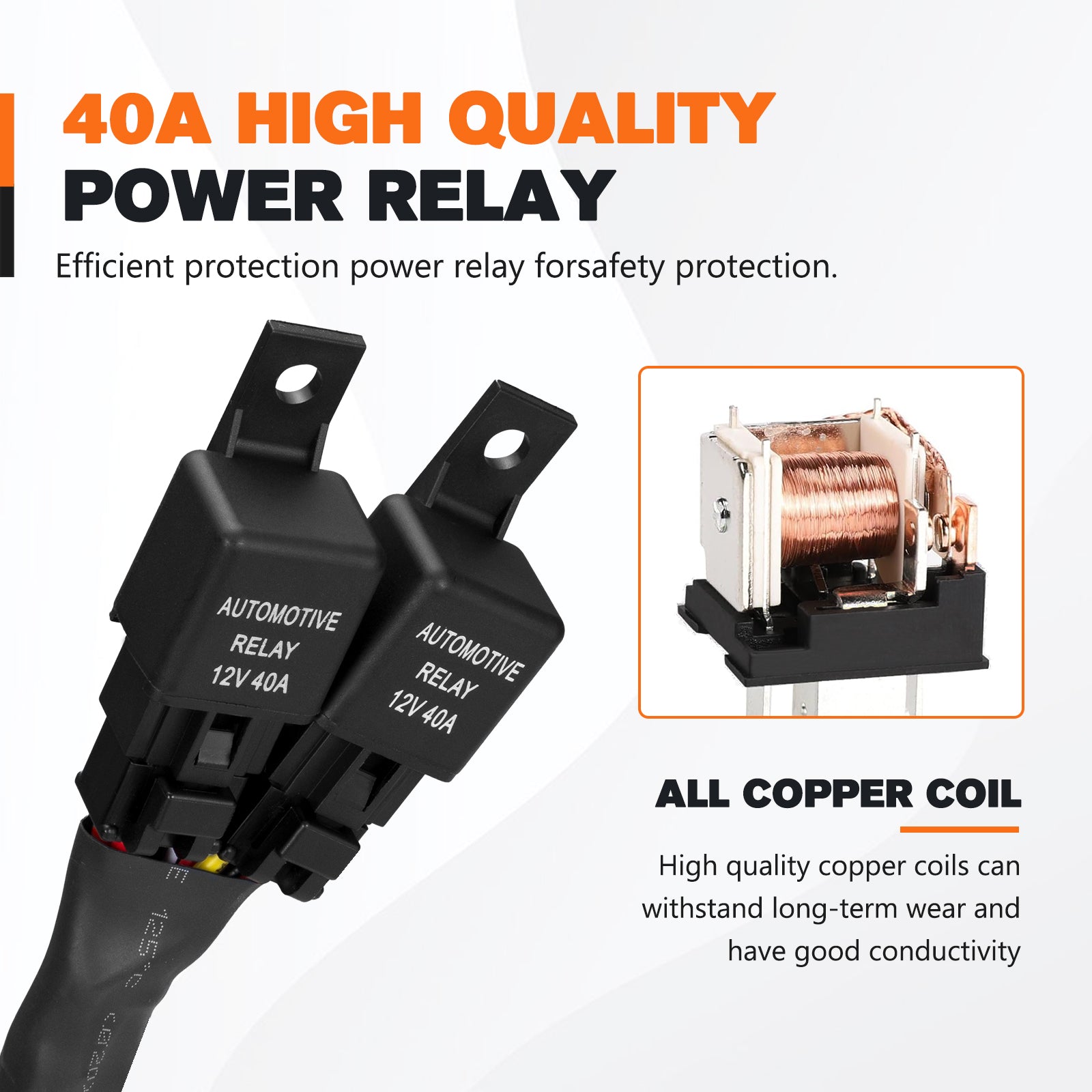 สายรัดสายไฟ Lightfox 12V 40A พร้อมขั้วต่อ DT 3 พิน รูปสามเหลี่ยม